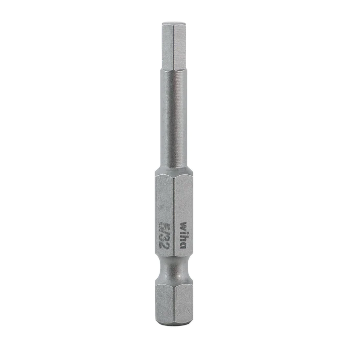Wiha 74315 Hex Head Power Bit, 5/32" x 50mm
