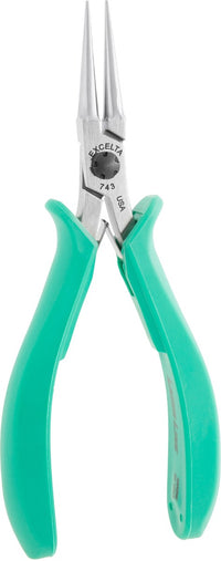 Excelta 744 Carbon Steel Chain Nose Plier, 5"