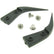 Excelta 759-RTX Tweezers Replacement Curved Carbofib Tips For 759-RT