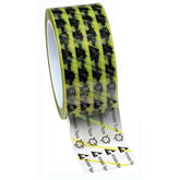 Desco 79276 Antistatic Cellulose Tape Clear with ESD Symbols