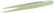 Excelta 7 LER 4-9/16 Delrin Straight Fine Point Tweezer