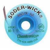 Chemtronics 80-3-10 Soder-Wick Rosin Desoldering Braid