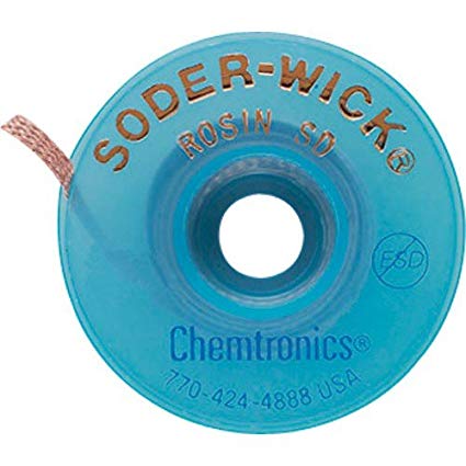 Chemtronics 80-5-5 Soder-Wick Rosin Desoldering Braid