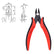 HAKKO CHP-170 Micro Cutter with Flush Cut, up to 16 AWG 5-1/4" Long