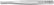 Excelta 815-SA-SE Stainless Steel Anti-Magnetic Tweezers Round Tip