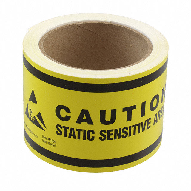 Desco 81800 Safety Hazard Warning ESD Aisle Marking Tape