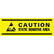Desco 81801 Caution Static Sensitive Area Aisle Marking Tape