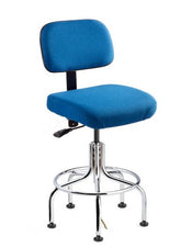 Bevco 8210-CARD5S-BLUF Doral-E Upholstered ESD Chair