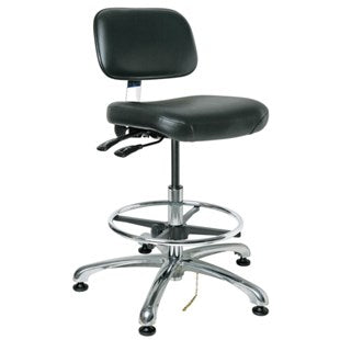 Bevco 8351-CARD5S-NAVYF Ergonomic Pneumatic Chair