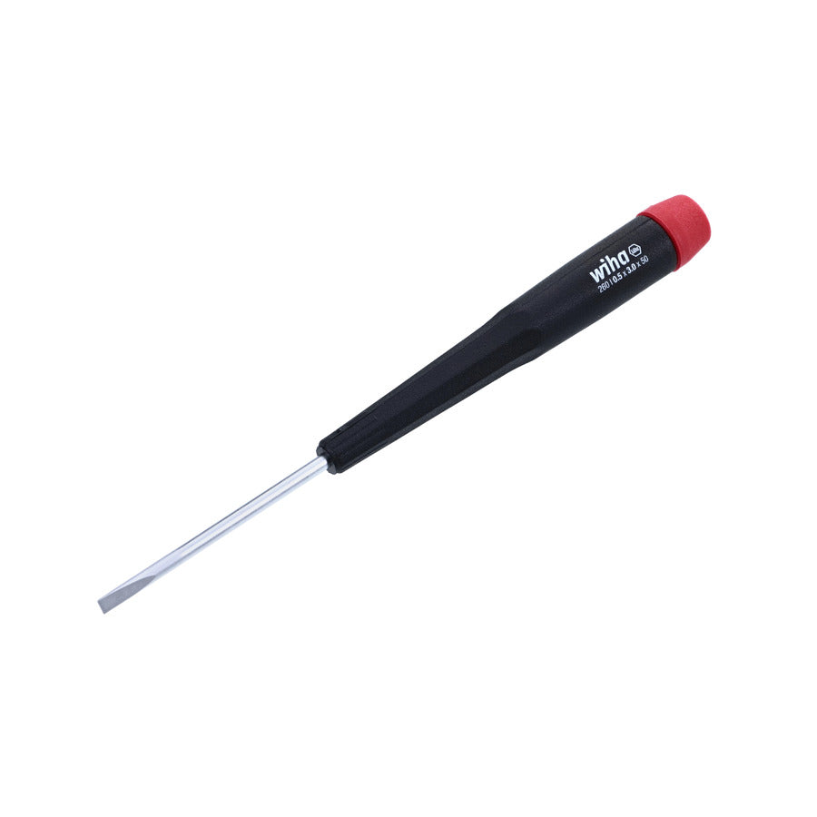 Wiha 26030 Precision Slotted Screwdriver, 3.0mm x 50mm