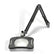 O.C White 82400-4-CM ESD-Safe 4-Diopter LED Magnifier with 43" Reach & Clamp Base, Charcoal Mist