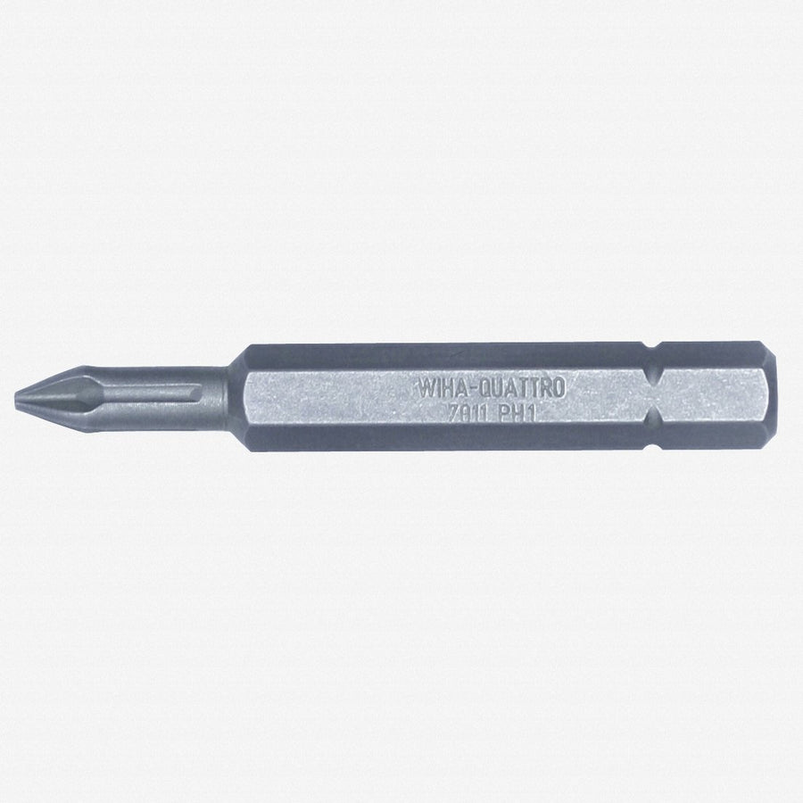 Wiha 71107 Phillips Long Insert Bit, #3 x 50mm