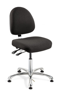 BEVCO 9051M-E-EBF Integra ESD Ebony Fabric Chair