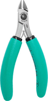 Excelta 9241E Medium Oval Head Maximum Flush Cutter with Cushion Grip Handle, 4.5"