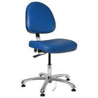 Bevco 9351M-E-CARD5S-BLUV  Ergonomic Pneumatic ESD Chair