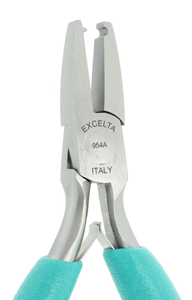 Excelta 954A Carbon Steel Stress Relief Forming Plier, 6"