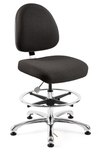 BEVCO 9550M-E-EBF Integra ESD Ebony Fabric Chair