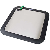 Desco 98273 Stainless Steel Foot Plate with Molded Base