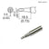 HAKKO T19-D32 Conical Chisel Solder Tip For FX-601 Solder Iron