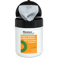 MicroCare CDIW ScreenClean Presaturated Wipes for Stencil, Squeegee & Misprint Cleaning