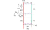 Identco TTL204-337-1 Glossy White Polyester PCB/Component Label, 2.0x2.25 [1,000/Roll]