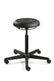 Bevco J3300-BLK Backless Stool, Dual-Wheel HF Casters, 20"- 27.25", Black, ErgoLux Series