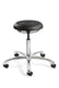 Bevco J3350-BLK Backless Stool, Polished Vinyl Base