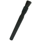 Menda 35694 Conductive ESD Brush with Flat Handle and Black Semi-Firm Bristles [1/2 in]