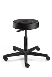 BEVCO S3000-BLK Ergolux Backless Stool