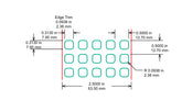 Identco Glossy White Polyester PCB and Component Label [10,000/Roll]