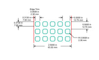 Identco TTL111-700-10 Glossy White Polyester PCB and Component Label [10,000/Roll]