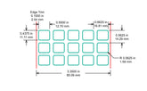 Identco TTL112-403-10 Glossy White Polyimide PCB/Component Label [10,000/Roll]