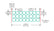 Identco TTL146-700-10 Glossy White Polyester PCB/Component Label, 0.315x.315 [10,000/Roll]