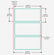 Identco TTL312-700-2.5 Glossy White Polyester PCB/Component Label, 3.0x1.5 [2,500/Roll]