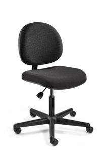 Bevco V4007HC-BLK Lexington Black Fabric Chair