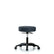 ECOM Seating Vinyl Stool Without Back - Desk Height with Casters in Imperial Blue Trailblazer Vinyl
