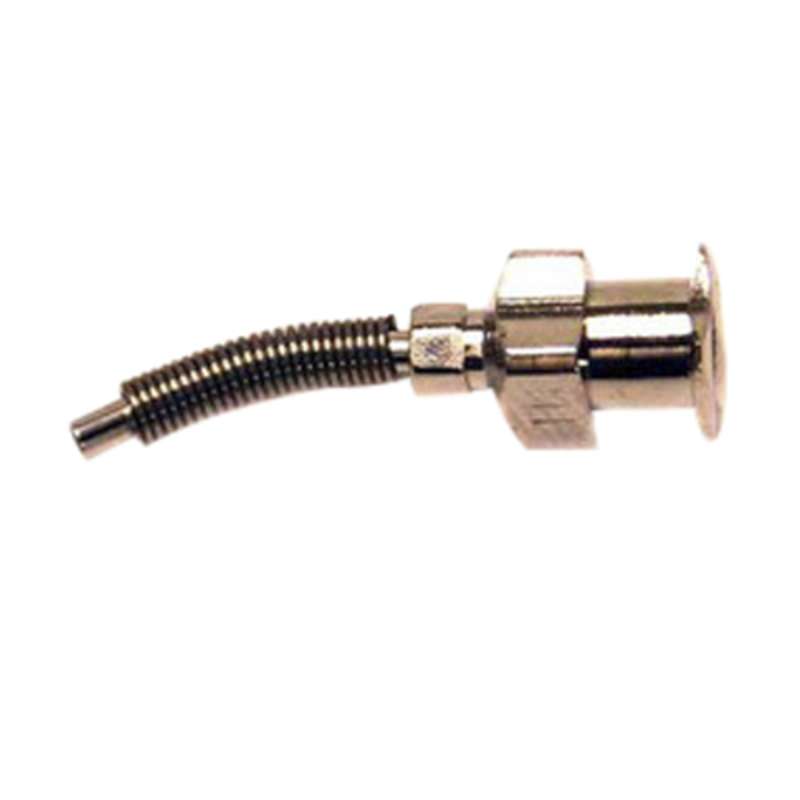 HAKKO A1165 Vacuum Pick-Up Nozzle Bent with Stopper for 394 Vacuum Tool, 1.1mm
