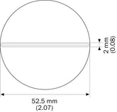 Hakko A1192 SIP Hot Air Nozzle, 52mm x 1mm