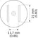 HAKKO A1257B SOP Hot Air Nozzle