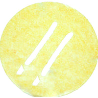 HAKKO A1519 Solder Tip Cleaning Sponge with Two Holes, 2-1/2" x 5/8"