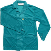 Desco 73845 Polyester Smock Statshield Jacket with Snaps Teal [2X-Large]