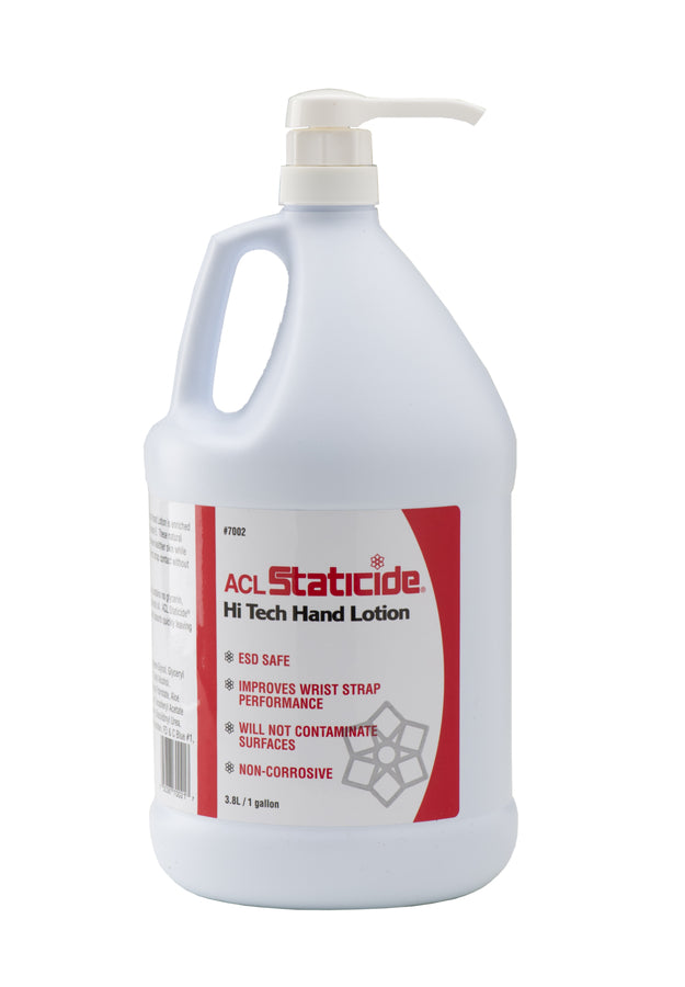 ACL Staticide Hi Tech Hand Lotion 1 Gallon w/ Pump [4 Case]