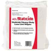 ACL Staticide LF50 Polyester-Cellulose Heavy Duty Lint-Free Wipe, 12" x13", 50/Pk