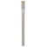 Gordon Brush AL251HH Dia Horse Hair/Aluminum Applicator Brush, 1/4"