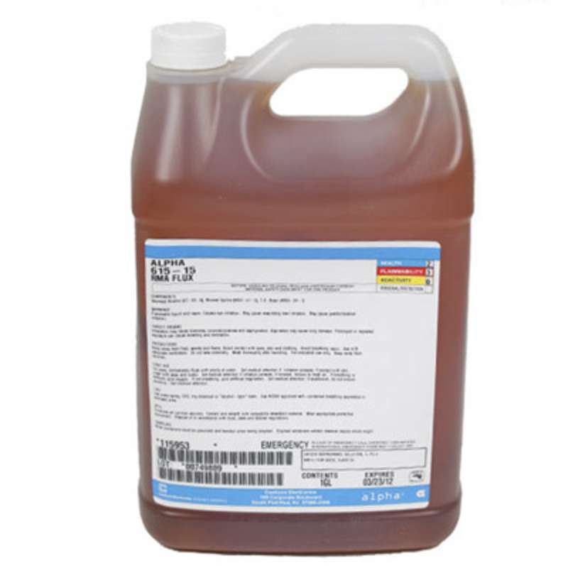 Alpha 115952-0001 615-15 RMA Rosin Flux, 1 Gallon