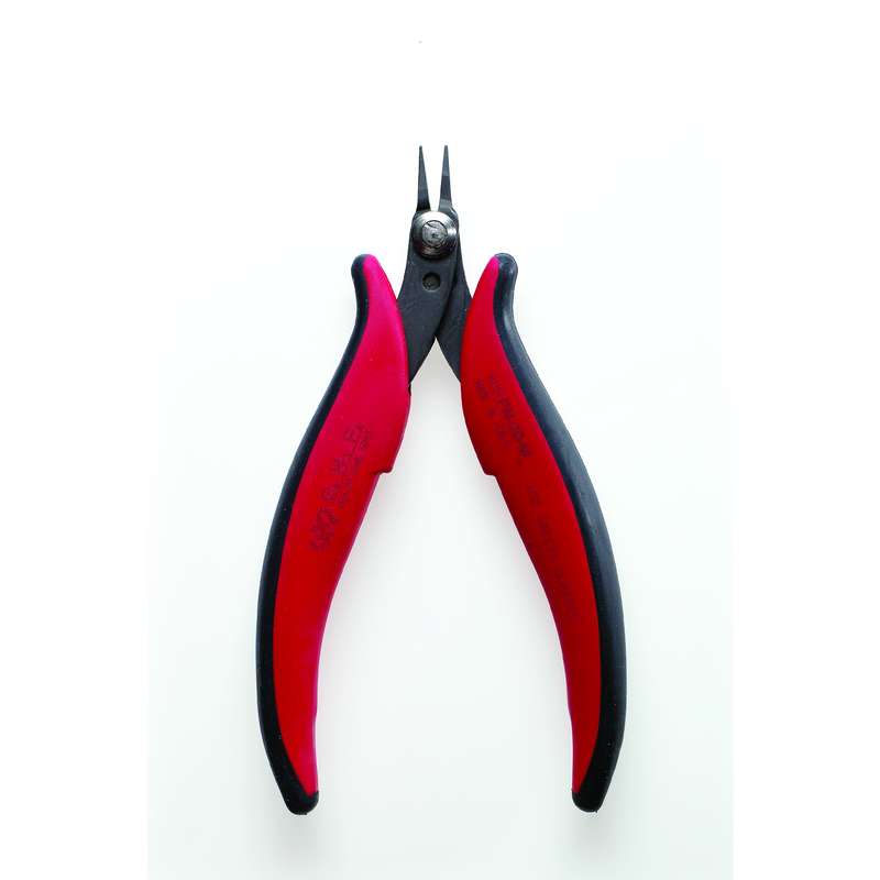 Hakko Pn-20-M Pointed Short Nose Pliers With Smooth Jaws, 12mm