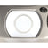 O.C White AO-10D Add-On 4 Diopter Lens With Silicone Gasket 2" Diameter