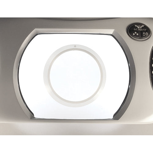 O.C White AO-10D Add-On 4 Diopter Lens With Silicone Gasket 2" Diameter