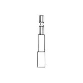 ASG 6461 Hex Magnetic Bit Holder, 1/4 in, 2-7/8 in