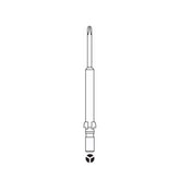 ASG 64810 Phillips Round Bit, 5 mm, #2 x 100 mm